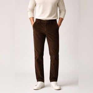 Billy Reid Brown Corduroy Pants Mens 30 x 33 Preppy Work Office Trousers